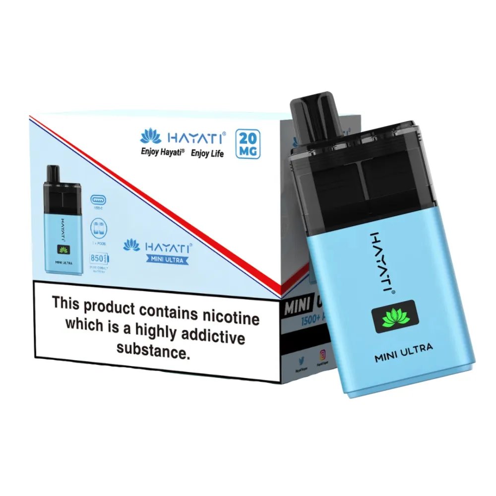 Box Of 5 - Hayati Mini Ultra 1500 - Disposable Vape