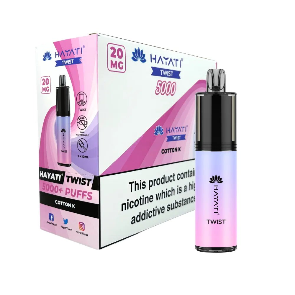 Box Of 5 - Hayati Twist 5000 - Disposable Vape