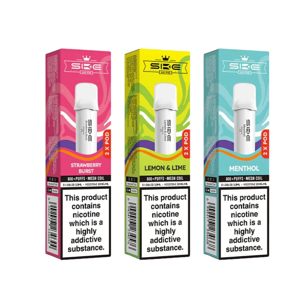SKE Crystal Pro 600 - Prefilled Pods 2pcs