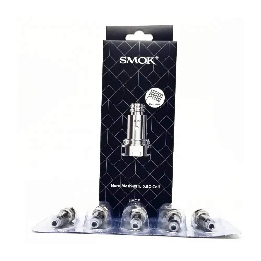 Smok Nord Mesh MTL 0.8Ohm - Pack of 5